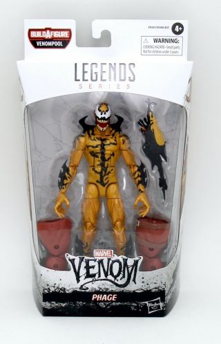 Phage Marvel Legends Spider - Man Venom 6 " Figure Baf Venompool