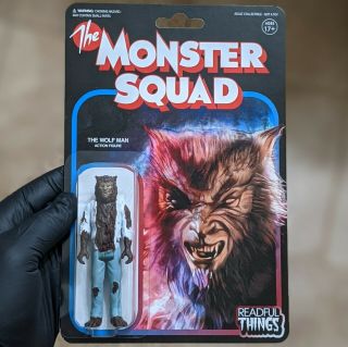The Monster Squad - The Wolf Man - Nards - Readful Things Action Figure