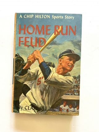 Vintage Chip Hilton Sports Story 22 “home Run Feud” Clair Bee 1st Edition 1964