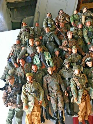 Dragon,  21st Century,  Cotswold 1:6 Scale Wwii 12 " German Soldiers (bulk)