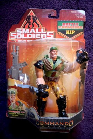 Ultra Rare 1998 Small Soldiers Battle Changing Kip Killigan In Package