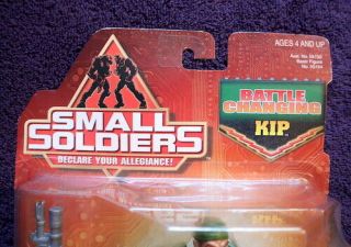 Ultra Rare 1998 Small Soldiers BATTLE CHANGING KIP KILLIGAN in Package 3