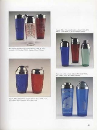 Vintage Art Deco Glass Barware Collector Guide: Decanters Shakers Dispenser Etc 2