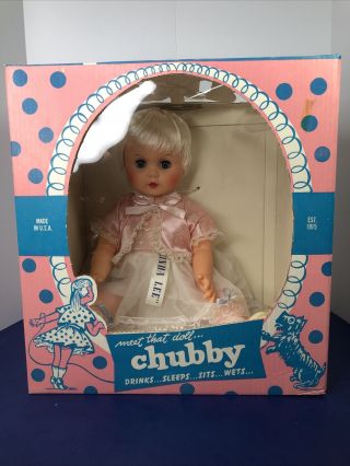 Vintage Ritzy Chubby Baby Natural Doll “linda Lee” Adorable Baby Doll