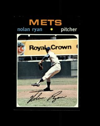 Nolan Ryan 1971 Topps 513 Ag107