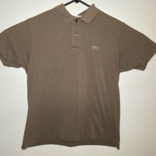 Vintage Lacoste Short Sleeve Polo Shirt Men 