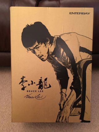 Enterbay Bruce Lee 1/6 Real Masterpiece 75th Anniversary Ltd.  Edition 1724/3500