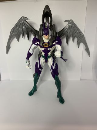 1997 Legends Of The Dark Knight Bat Attack Batman Purple Kenner Action Figure