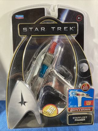 Playmates Star Trek Starfleet Phaser With Lights And Sounds 2009 Movie