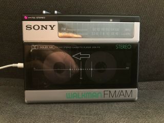 Sony Walkman Wm - F15 Cassette Player