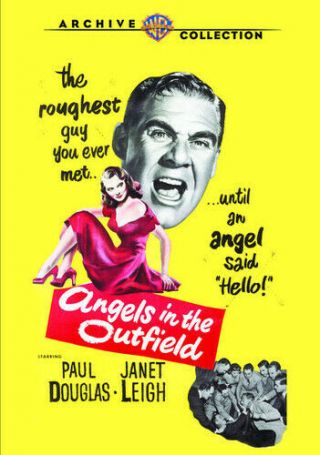 Rare Vintage Noir And More Angels In The Outfield (dvd,  1951) Paul Douglas