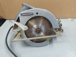 Vintage Sears Craftsman 315.  27782 1 - 3/4 Hp Corded 7 " Electric Hand Saw