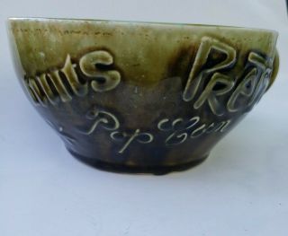 Vintage Pottery Hand Crafted Snack Bowl Mug Snacks Nuts Chips Pretzels Popcorn 2