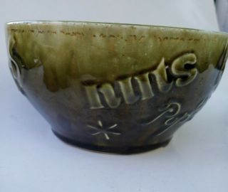 Vintage Pottery Hand Crafted Snack Bowl Mug Snacks Nuts Chips Pretzels Popcorn 3