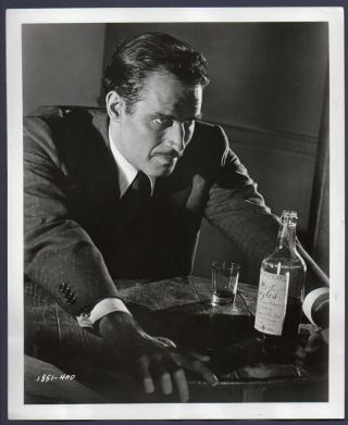 Charlton Heston Touch Of Evil Orson Welles Film Vintage Orig Photo Film Noir