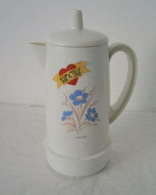 Vintage Robeson 5 - 10 Cup Perc Electric Percolator Coffee Pot