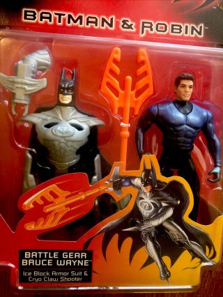 Vintage Batman & Robin Movie Battle Gear Bruce Wayne 1997 2