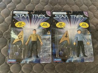 Star Trek Playmates 1996 Commander Scott Hikaru Sulu Spencers Exclusive Set