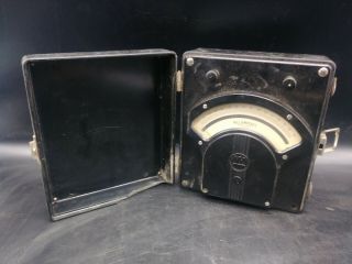 Vintage Westinghouse Portable Direct - Current Volt Meter Type Px - 5 (c4)