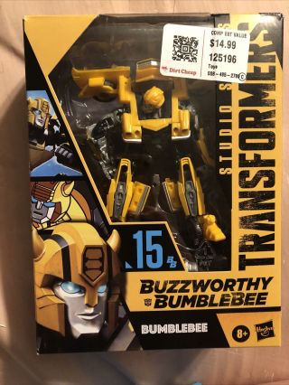 Transformers Studio Series Buzzworthy Bumblebee 15 With Charlie