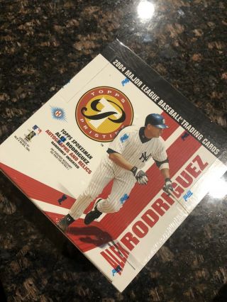 2004 Topps Pristine Mlb Baseball Cards - Factory Hobby Box
