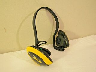 Vintage Sony Srf - H5 Sports Walkman Am/fm Stereo Headphone Radio Yellow Mega Bass