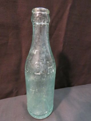 Vintage C.  C.  R.  Richmond Virginia Clear/green Tint Coca - Cola Bottling