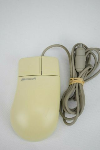 Microsoft 58269 Ps/2 Wired Mouse Vintage Mouse Port Compatible 2.  0a