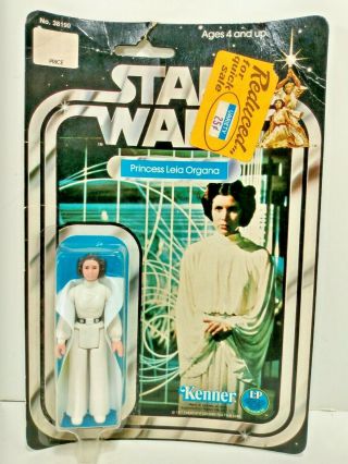 1978 Star Wars Princess Leia Organa Vintage Kenner Figure 20 Back A,  Moc