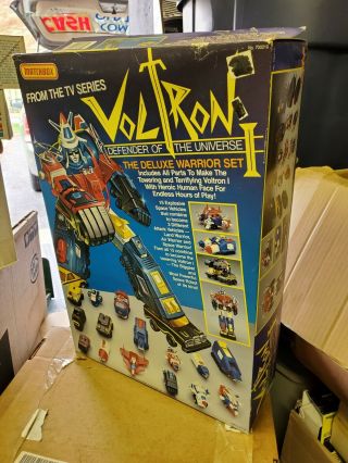 Vintage Matchbox Voltron I Defender Of The Universe Deluxe Warrior Set