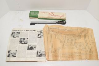 Vintage Singer No.  121079 Singercraft Guide Tool For Making Rugs