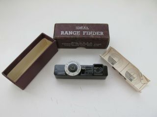 Vintage Ideal Range Finder With Instructions Made In Usa