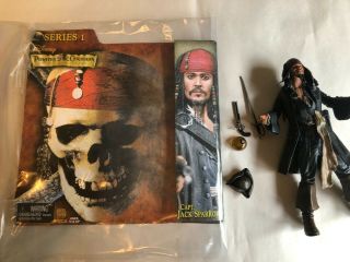 Neca Pirates Of The Carribean - Curse Black Pearl Series 2 - Capt Jack Sparrow