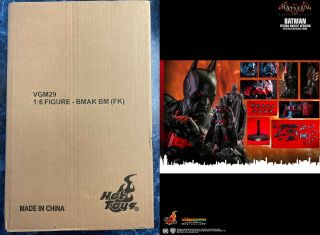 Hot Toys Vgm29 Arkham Knight Batman (futura Knight Version) Exclusive Dc Game
