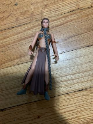 Star Wars Slave Leia Figure Kenner Power Of The Force Jedi Jabba 