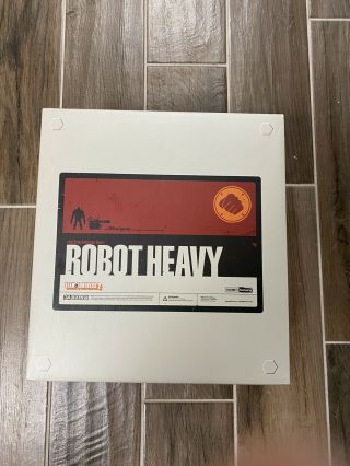 Team Fortress 2 3a Valve Robot Heavy W/ Minigun 1:16 Scale Collectible Figure