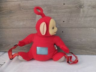 Vintage Red Teletubby Po Backpack From 1995 Very Cool Hard To Find