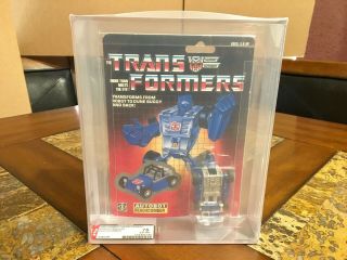 Transformers Hasbro G1 Beachcomber 1985 Afa 75 Very Rare