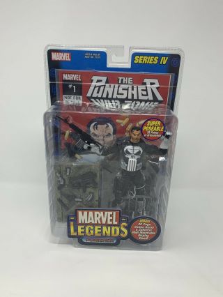 Marvel Legends Toybiz Series 4 Punisher 2003 Mip