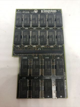 Rare Kingston Ktc - 6520/16 16mb Memory Module,  For Toshiba And Others Vintage