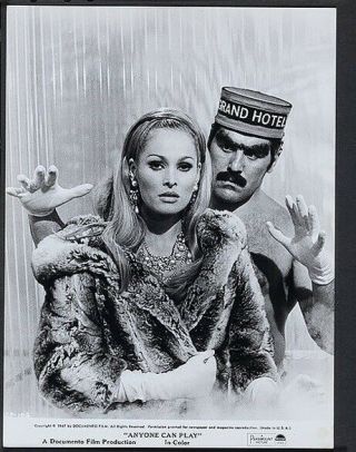 1967 Vintage Anyone Can Play Ursula Andress Movie Le Dolci Signore Photograph