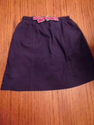 Vintage " Tennis Lady " Brand Tennis Skirt Size 4 Navy