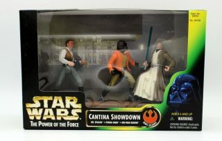 Star Wars Power Of The Force Cantina Showdown (kenner) 1997 69738
