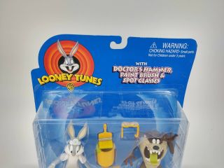 Bugs Bunny & Tasmanian Devil Dr.  Devil Mr.  Hare Playmates 1997 MOC 2