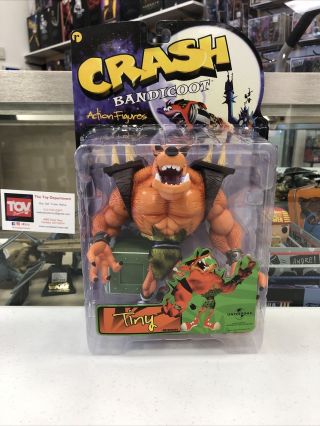 Resaurus Crash Bandicoot Tiny Action Figure Moc Series One