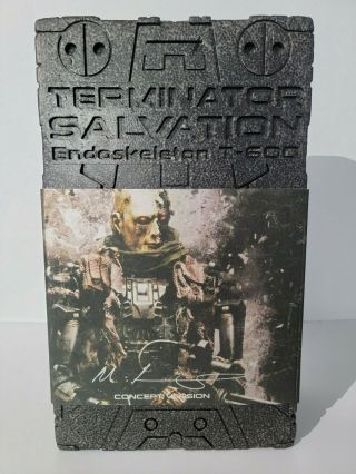 Hot Toys Terminator Salvation T - 600 Endoskeleton Concept Version Mms105