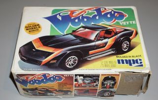 Voodoo Vette 1981 Vintage Mpc 1/25 Complete & Unstarted.