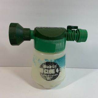Vintage Miracle - Gro No - Clog 4 In 1 Garden & Lawn Feeder Sprayer Hose Attachment