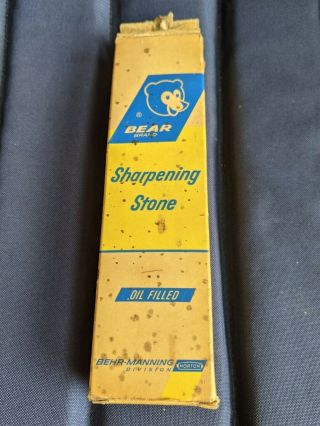 Vintage Behr - Manning Norton Bear Brand Sharping Stone Ib - 8