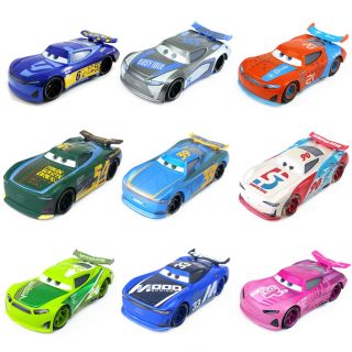 Cars 3 Moive Toys Mcqueen Shiny Wax Next Gen Racers Diecast 1:55 Loose Vehicles